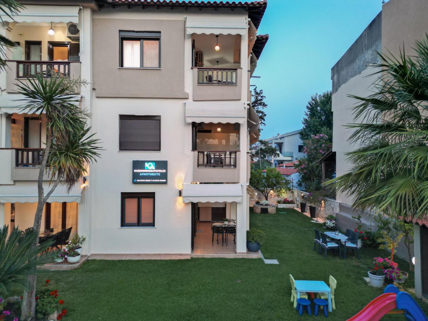 Kassandrinos Apartments Apostolos Nikiti  Exterior photo